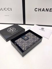 Tory Burch/Tory Burch/Wallet, Credit Card Slot Storage for Banknotes and Bills, Dual-Use Card Bag Wallet, Multifunctional Coin Purse Card Bag Tri-fold Wallet [Today's Special Price | Brand New]