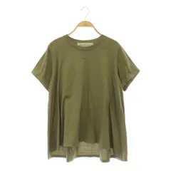 ミディウミ MidiUmi Tシャツ カットソー 半袖 フレア カーキ /MY ■OSのサムネイル