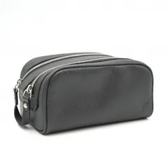 LOUIS VUITTON（ルイ・ヴィトン）トゥルース・イヴァン タイガ セカンドバッグ ハンドバッグ ポーチ ブラック レザー M32492【中古】のサムネイル