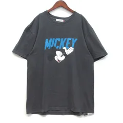 グッドロックスピード GOOD ROCK SPEED ディズニー ミッキーマウス Tシャツ 半袖 ウォッシュ加工 チャコールグレー L 2025SSのサムネイル