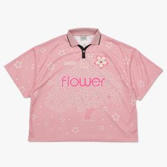 Brand new, unused mononoke・made soccer shirt MT-MK8-0000-011 size XL Sakura design by Takashi Murakami. (Used item: 4a004436)