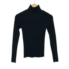 Burberry Black Label(バーバリーブラックレーベル) 長袖セーター サイズ38 M レディース - 黒 タートルネックのサムネイル
