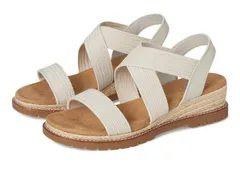 スケッチャーズ レディース シューズ ヒール BOBS from SKECHERS Desert Chill Uptown Haze Off White オフホワイトのサムネイル