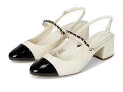 アンクライン レディース シューズ ヒール Anne Klein Padova Off WhiteBlack オフホワイトのサムネイル