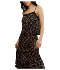 フリーピープル レディース トップス シャツ Free People Bali Margot Top Black Combo ブラックのサムネイル