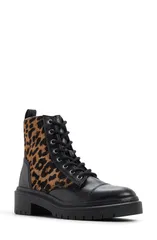 アルド レディース シューズ ブーツ・レインブーツ レース ALDO Goer In LaceUp Bootie Brown Multi ブラウンのサムネイル