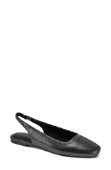 ダナ キャラン ニューヨーク レディース シューズ パンプス DKNY Darrow Slingback Flat BlackBlack ブラックのサムネイル