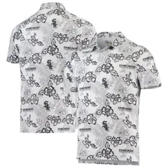 レインスプーナー メンズ トップス ポロシャツ Mens Reyn Spooner White Chicago White Sox Performance Polo White ホワイトのサムネイル