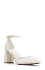 アルド レディース シューズ ヒール ALDO Jan Pointed Toe Pump White Combo ホワイトのサムネイル