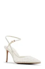 アルド レディース シューズ ヒール アンクル ALDO Kymmberly Pointed Toe Ankle Strapump Other White ホワイトのサムネイル