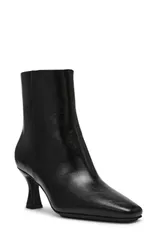 アンクライン レディース シューズ ブーツ・レインブーツ Anne Klein Pablo Bootie Black Smooth ブラックのサムネイル