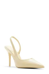 アルド レディース シューズ ヒール サンダル ALDO Amilie Pointed Toe Slingback Sandalight Yellow イエローのサムネイル