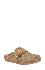 ゲス レディース シューズ サンダル GUESS Galavanta Clog Medium Brown ブラウンのサムネイル