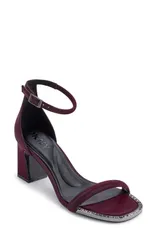 ダナ キャラン ニューヨーク レディース シューズ ヒール サンダル アンクル DKNY Wendankle Strap Sandal Wine ワインのサムネイル