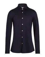 ボリオリ メンズ トップス シャツ BOGLIOLI 無地シャツ Midnight Blue ブルーのサムネイル