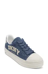 ダナ キャラン ニューヨーク レディース シューズ スニーカー デニム DKNYork Denim Sneaker Dark Blue ブルーのサムネイル