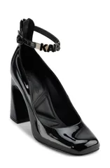 カール ラガーフェルド レディース シューズ パンプス アンクル KARLAGERFELD PARIS Pavlankle Strapump Black ブラックのサムネイル