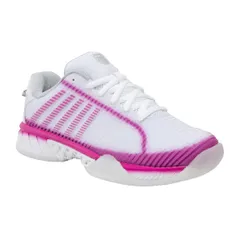 ケースイス レディース シューズ スニーカー KSwiss x Lucky In Love Hypercourt Express 2 Womens Tennishoes WhiteMulberrySiのサムネイル