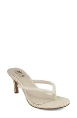 ミアリミテッドエディション レディース シューズ ヒール サンダル MIA Limitedition Zilvia Sandal Bone Beadsのサムネイル