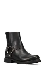 フライ レディース シューズ ブーツ・レインブーツ Frye Veronica Flex Harness Bootie Antique Old Black ブラックのサムネイル