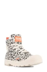 パラディウム レディース シューズ ブーツ・レインブーツ Palladium Pampa Hi Zip Faux Fur Boot Wave Gray Brown グレーのサムネイル