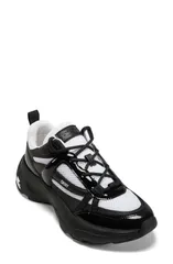 ダナ キャラン ニューヨーク レディース シューズ スニーカー DKNY Juna Sneaker White Black ホワイトのサムネイル