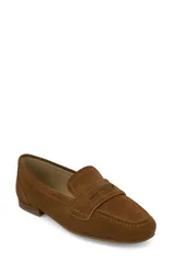 ミアリミテッドエディション レディース シューズ パンプス ローファー MIA Limitedition Bahar Penny Loafer Cognac Sueのサムネイル