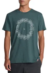 ルーカ メンズ トップス Tシャツ グラフィック RVCA Bryce Lei Graphic TShirt Balsam Green グリーンのサムネイル