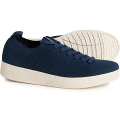 フィットフロップ レディース シューズ スリッポン・ローファー スニーカー ニット FitFlop Rally E01 MultiKnitraining Sneakers For Women Midnのサムネイル