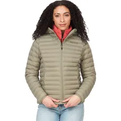 マーモット レディース アウター ジャケット・ブルゾン パーカー Marmot Echo Featherless Hoodie Womens Vetiverのサムネイル