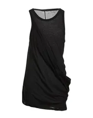 リックオウエンス メンズ トップス シャツ タンクトップ RICK OWENS Black ブラックのサムネイル