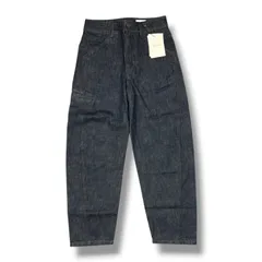 未使用 LEMAIRE TWISTED BELTED PANTS ツイステッドベルトパンツ デニムパンツ ジーンズ ルメール LD068 インディゴ 46 （18041M）のサムネイル