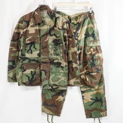 米軍実物 M81ウッドランド BDU上下セット USMC 80s 迷彩のサムネイル
