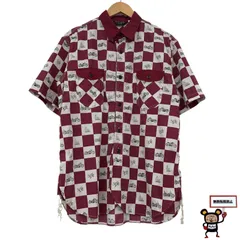 69.WESTRIDE バイク柄 チェックシャツ 【店舗併売品】のサムネイル