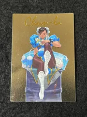 Carddass Masters Street Fighter Capcom Chun-Li  カードダスマスターズ オールカプコンワールド シリーズ SP1（スペシャルカード） 春麗（Chun-Li）のサムネイル
