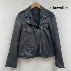 アルアバイル 羊革 ラムレザー ダブル ライダース ジャケット レディース 3 ISItems【USED】【古着】【中古】50164704のサムネイル