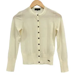 Burberry Black Label(バーバリーブラックレーベル) カーディガン サイズ38 M レディース美品  アイボリーのサムネイル