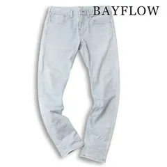 BAYFLOW ベイフロー 通年★ ストレッチ USED加工 ダメージ加工 スキニー デニム パンツ ジーンズ Sz.4 メンズのサムネイル