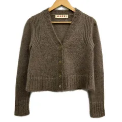 MARNI(マルニ) カーディガン サイズ38 S レディース美品  - ダークブラウン 長袖のサムネイル