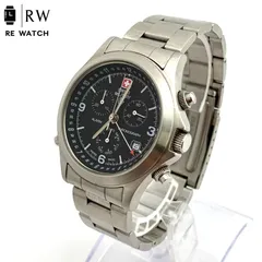 【中古】SWISS MILITARY 6-579 クロノグラフ 腕時計のサムネイル