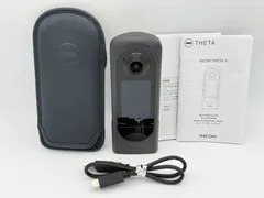 【動作確認済】RICOH THETA X リコー シータ 360度カメラ メタリックグレーのサムネイル