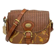 MOSCHINO(モスキーノ) ショルダーバッグ - ライトブラウン×ブラウン×ダークブラウン レザーのサムネイル