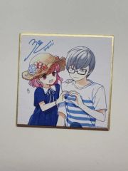 当選品】逃げ上手の若君 連載完結記念 アクリルラメ色紙 - メルカリ
