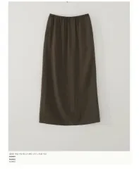 新品 グレー ルーム アベル シルキー スカート ブラック Mのサムネイル