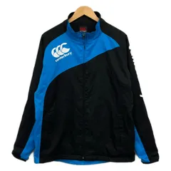 CANTERBURY OF NEW ZEALAND(カンタベリーオブニュージーランド) ブルゾン サイズL メンズ美品  - 黒×ブルー×白 長袖/春/秋のサムネイル