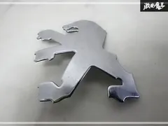 PEUGEOT プジョー 純正 10y～21y 208 308 2008 3008 ロゴ エンブレム ライオンマーク フロントグリル リアゲートのサムネイル