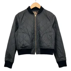 ブルーレーベルクレストブリッジ ブルゾン サイズ36 S レディース美品  - 55F07-471-09 黒 長袖/リバーシブル/キルティング/秋/春のサムネイル