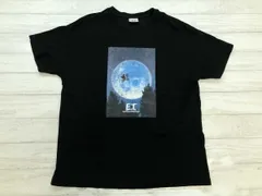 E.T. イーティー 平成レトロ ポスタープリント 映画T シネマT 半袖 Tシャツ カットソー 黒 M メンズ コットン100%のサムネイル