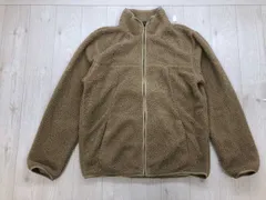 新品 ナノユニバース nano universe パイピング 総裏地 長袖 ジップアップ カーリーフリース ブルゾン ジャケット ベージュ S メンズのサムネイル