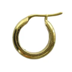 ロエベ LOEWE ピアス アクセサリー 片耳のみ フープピアス ゴールド色 ■GY11 /MQ ■OHのサムネイル